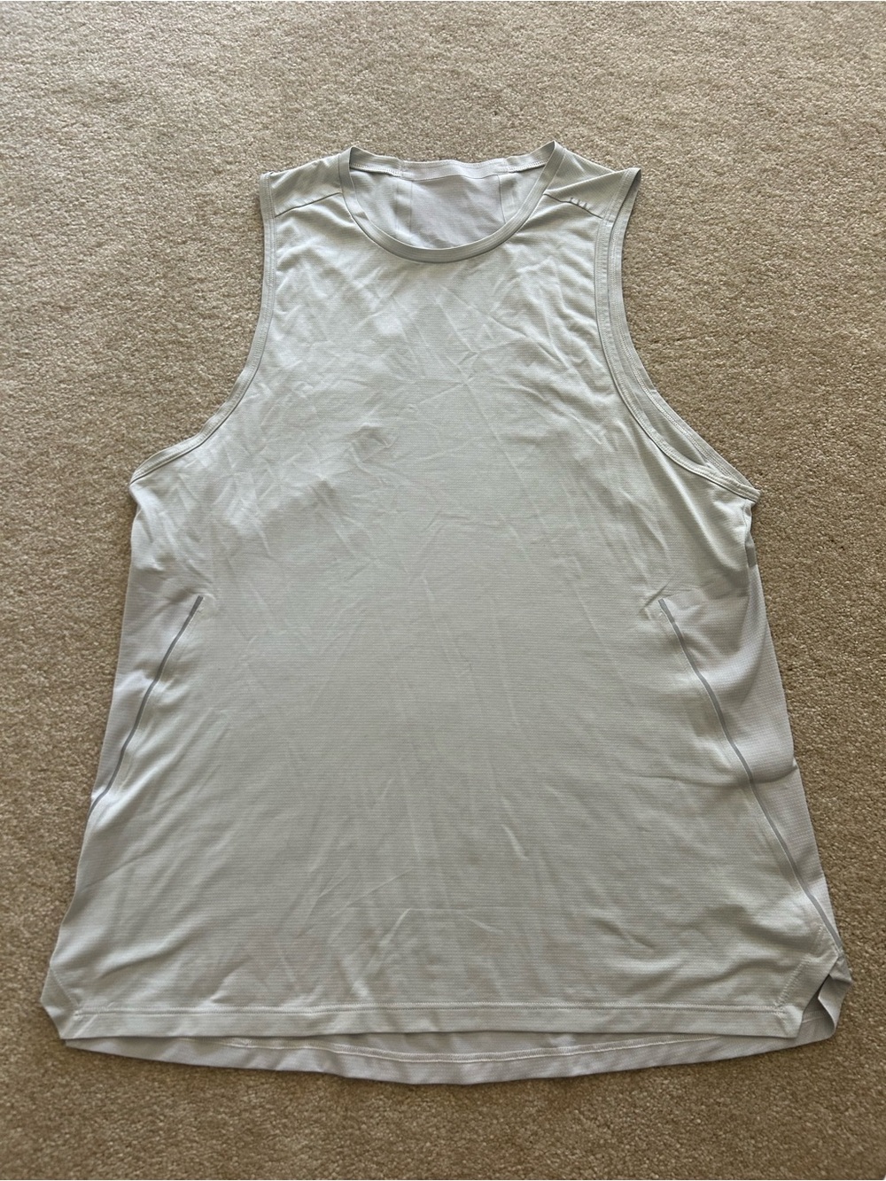 lululemon athletica Men’s Sleeveless Tank - Light Gray